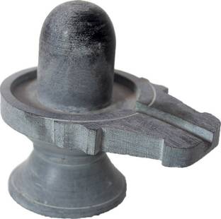 SBBCO Divine Edge Shivam Aura – Sacred Shivling for Home & Mandir Decorative Showpiece  -  7.9 cm