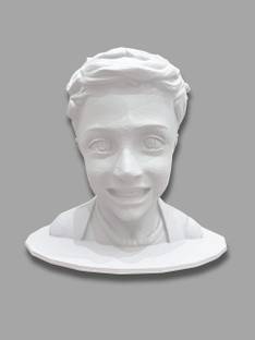 WOL3D Personalized 3D Printed Custom Miniatures from Photos (2inches) Grey Decorative Showpiece  -  6 cm