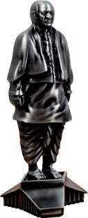 Indeed Statue of Unity Model Sardar Vallabhbhai Patel Statue Handicraft, Home and Office Decor Collectible Unique Item Decorative Showpiece  -  9 cm