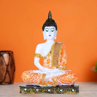 GW Creations Beautiful Meditating Blessing Beautiful Buddha|Lord Gautam Buddha| Statue of Buddha| Meditating Buddha| Buddha in Meditating Position| Statue for Home Decor| Hand Made Buddha| Buddha idol for home| Buddha Statue| Corner Showpiece for Drawing Room| Big Showpiece for living room| Buddha Statue in marble| Idol of God| You must like it go for it, see the reviews. Decorative Showpiece  -  24 cm