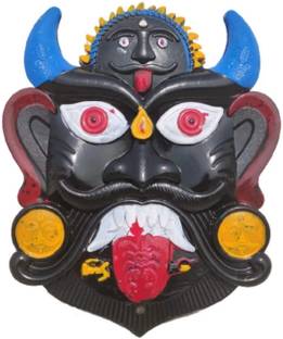 RNGNTC Nazar Battu Dishti Bomma Large Size Plastic Made for Wall Hanging Decorative Showpiece  -  35 cm