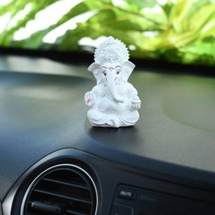Flipkart SmartBuy Ganesha Idol Statue For Car Dashboard, gift Decorative Showpiece  -  8.89 cm