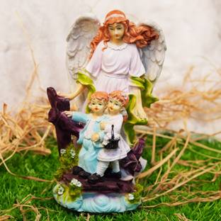 Dalvkot Angel Statue Showpiece for Christmas Nativity Crib Set Decorative Showpiece  -  23 cm