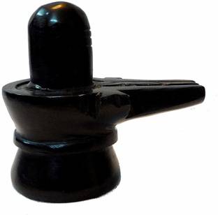 VALUE CRAFTS Marble Lord Shiva Lingam Puja Idol Murti-Shiv Ling Ideal For Gift Decorative Showpiece  -  10 cm