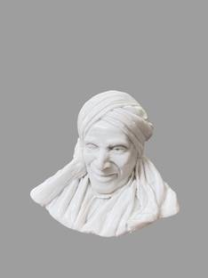 Shree Shivakumara Swamiji Decorative Showpiece  -  14 cm