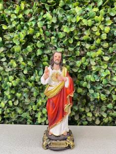 BLESSED SOUVENIR JESUS STATUE Decorative Showpiece  -  12.7 cm