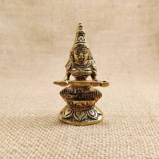 Neo Classic Annapurna Devi, Annapoorani Idol, Annapoorneshwari , Annapoorna, Anna Devi Decorative Showpiece  -  7 cm