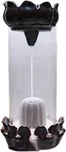 WeMart Shivling Design Backflow Smoke Fountain Incense Holder Showpiece Decorative Showpiece  -  5 cm