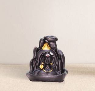 Flipkart SmartBuy Divine Shiva Backflow Incense Burner Showpiece - Infuse Your Space with Beauty Decorative Showpiece  -  9.3 cm