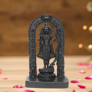 PUCHCHI Ram lala Idol Shree Ram lala Statue Ayodhya Ram lala Murti for Home Décor Decorative Showpiece  -  16 cm