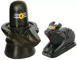 gifts for love shivling for pooja Decorative Showpiece  -  10 cm