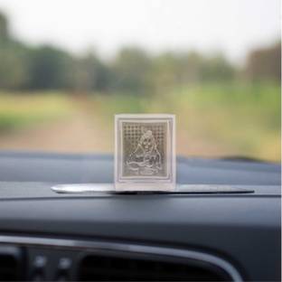 Spilbox Spillbox Pure 999 SilverIdol|Pure SilverIdol for CarDashboard-BabyKrishna(Small) Decorative Showpiece  -  7.5 cm