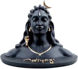 Roxor Jay shree mahakal adiyogi idol for car Decorative Showpiece  -  11 cm