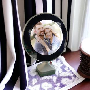 Wanderwalls Enchanted Magic Mirror Photo Frame with Aesthetic Look Decorative Showpiece  -  25 cm