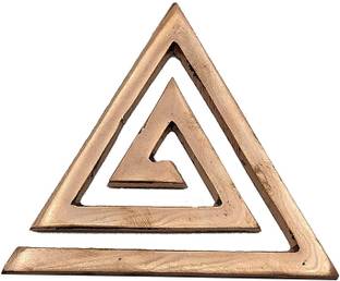 Plus Value Copper Helix for South East Vastu Dosh Cut Extension Defects 1pcs Decorative Showpiece  -  0.5 cm