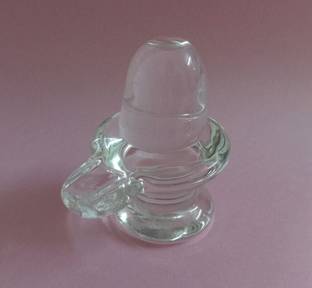 SBBCO Divine Edge Shivam Aura – Sacred Shivling for Home & Mandir Decorative Showpiece  -  7 cm