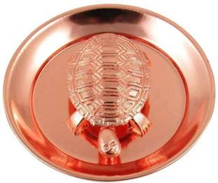 PUCHCHI Vastu Feng Shui Crystal Turtle Tortoise for Good Luck Decorative Showpiece  -  5.7 cm