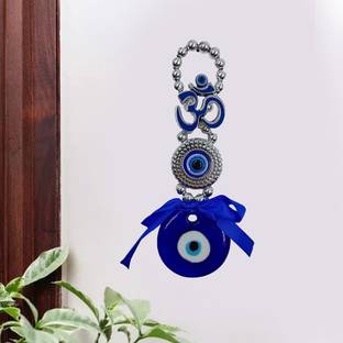 jangra Evil Eye Wall Hanging for Home Entrance Good Luck Charm, Prosperity at Office Decorative Showpiece  -  15 cm