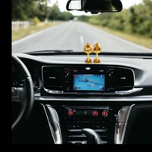 M Men Style God Lord Murugan Vel for Car Accessories for Dash Board Decorative Showpiece  -  3.5 cm