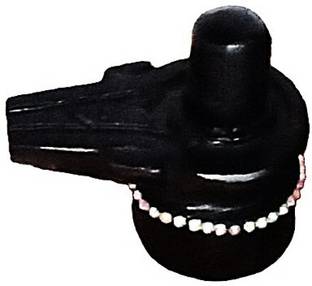 BERRYCRAVE SHIVLING AND NANDI DIAMOND STUDDED IN CARDBOARD BOXES WITH ASAN - Decorative Showpiece  -  6.8 cm