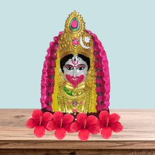 Hitech Hitech Beautiful Statue Idol Maa Tara, Kali Ma, Tara ma Murti for Pooja Decorative Showpiece  -  15.5 cm