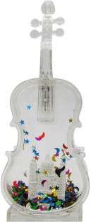 Herbisense Gift Pack Showpiece Taj Violin with Color Changing Light Decorative Showpiece  -  16.5 cm