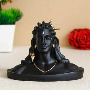 A & S VENTURES Shankar Murti Statue For Car Dashboard, Pooja Mandir And Home Decor Decorative Showpiece  -  10.2 cm