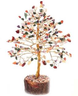 Nitin Collection 150 chips navrattan tree Decorative Showpiece  -  12 cm