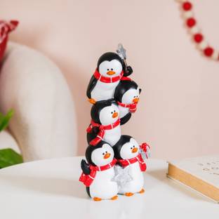 Nestasia Whimsical Penguin Decor Decorative Showpiece  -  26 cm