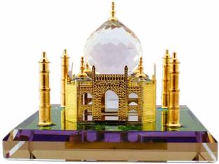 Avashes Crystal TajMahal Decorative Showpiece  -  4 cm