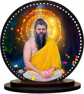 Niya Krafts Shri Hit Premanand Ji (Car Dashboard) Decorative Showpiece  -  8 cm