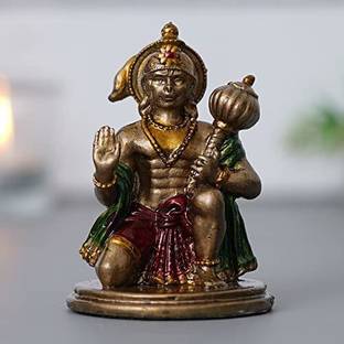 Flipkart SmartBuy Lord Hanuman Idol Statue for Home and Office Decor | Hanuman Ji Decorative Showpiece  -  7.62 cm