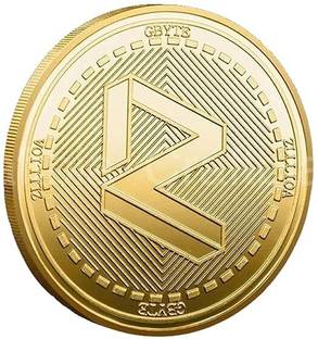 Craftbia GBYTE Crypto Coin Exceptional Gift for Crypto Lovers Decorative Showpiece  -  0.3 cm