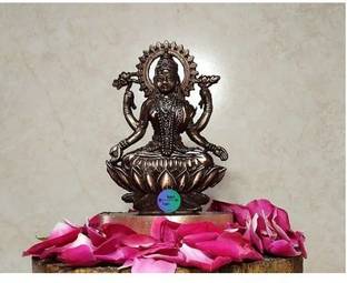 HARIDWARR Laxmi Idol Decorative Showpiece  -  11 cm