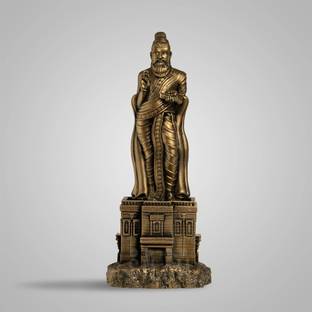SILAII SILAII Ayyan Valluvar Full Figure Sculpture- 8 INCH Decorative Showpiece  -  20.3 cm