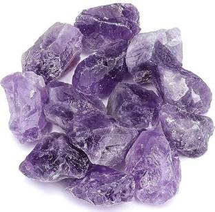 Crystal Divine Amethyst Raw Stone Original for Home Decor Items Meditation & Decorative Items Decorative Showpiece  -  9 cm