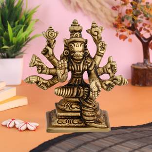 Shreeyash Brass Varahi Amman Statue Idol for Pooja Home Decorative Decorative Showpiece  -  6 cm