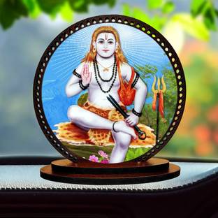 GiftzLane Lord Gorakhnath ji Idol for car Dashboard & Home Decorative Showpiece  -  3 cm