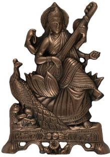 numeroastro Goddess Saraswati Idol For Art,Music,Knowledge & Education Decorative Showpiece  -  26 cm