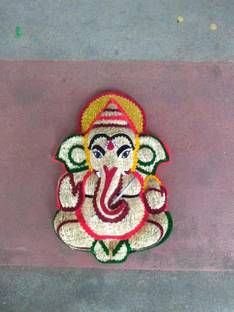 ROOTS Lavancha Ganesha New Model 9 Inch Decorative Showpiece  -  23 cm