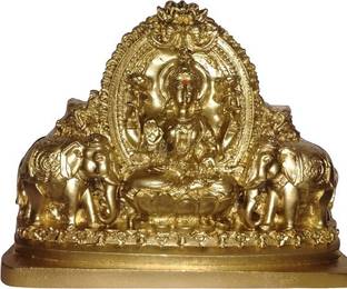 tskutty GAJALAKSHMI / LAXMI / GAJALAKSHMI DEVI Decorative Showpiece  -  14 cm
