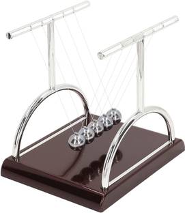 Modinity Science Balance Balls Newton's Balance Balls, Physics Science Pendulum Decorative Showpiece  -  11 cm