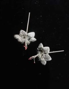 Nakoda Store 2 Pcs Jaswanti Phool for ganpati pooja 3.5 gm Decorative Showpiece  -  2.54 cm