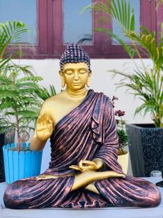 HDS Homestead Decore Solution Blessing Buddha 2 ft for Home | Buddha statue big size Decorative Showpiece  -  59 cm