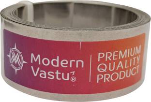 ModernVastu Remedies Iron Strip/Patti for Entrance Toilet Correction and Zone Balancing - Size L 10.3 Ft, x W 1 Inch, x D 0.2 cm Decorative Showpiece  -  2 cm