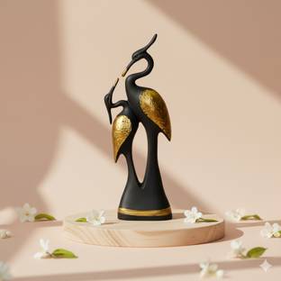 BECKON VENTURE Pair of Duck Kissing Showpiece for home decor| Duck showpiece for gifts And home|Home décor showpieces|decoration items for house|handicraft home decor|showpiece figurine |table decoration items|Decorative items for room in Racks & Shelves|handicraft items in Showpieces& Figurines|statues|statue gift|Statue for home|Showpieces &Figurines|showpiece gift sets|showpiece for living room| showpieces for bedroom|showpiece in home| Decorative Showpiece  -  37 cm