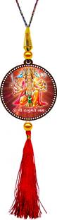 GiftzLane Lord Hanuman/Bajrang Bali Ji Hanging for Car & Home Decorative Showpiece  -  3 cm