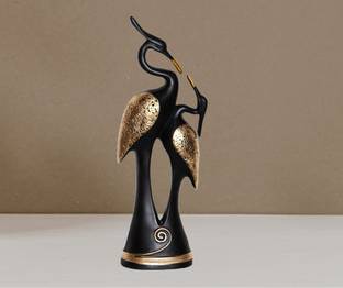 BECKON VENTURE Pair of Duck Kissing Showpiece for home decor| Duck showpiece for gifts And home|Home décor showpieces|decoration items for house|handicraft home decor|showpiece figurine |table decoration items|Decorative items for room in Racks & Shelves|handicraft items in Showpieces& Figurines|statues|statue gift|Statue for home|Showpieces &Figurines|showpiece gift sets|showpiece for living room| showpieces for bedroom|showpiece in home| Decorative Showpiece  -  37 cm