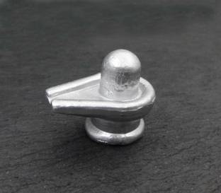 Sitare 23.5 grams Pure Mercury Parad Shivling Decorative Showpiece  -  1.8 cm