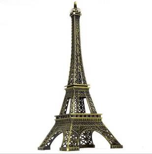 THE QUIRKY HOME Large Metal Eiffel Tower Miniature, Paris Landmark, Souvenir, Model, Replica, Decorative Showpiece  -  38 cm